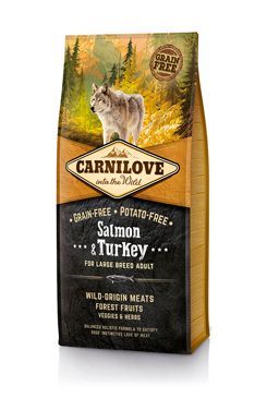 Carnilove Dog Salmon & Turkey for LB Adult 12kg VAFO Carnilove Praha s.r.o.