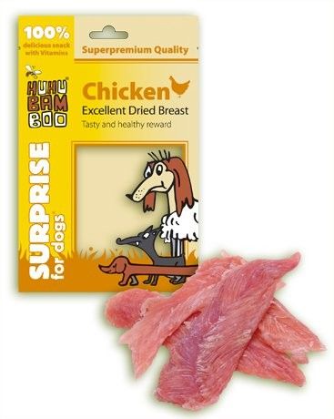 Huhu Chicken Excellent Dried Breast 75g Huhubamboo