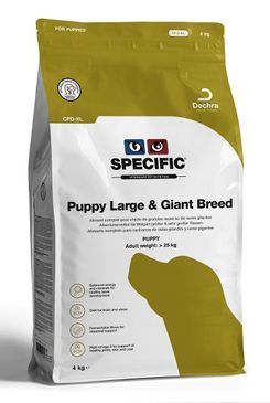 Specific CPD-XL Puppy Large & Giant Breed 12kg pes Dechra Veterinary Products A/S-Vet diets