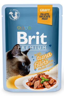 Brit Premium Cat D Fillets in Gravy With Tuna 85g VAFO Praha s.r.o.