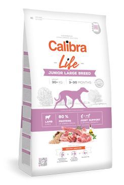 Calibra Dog Life Junior Large Breed Lamb 2,5kg Calibra Life