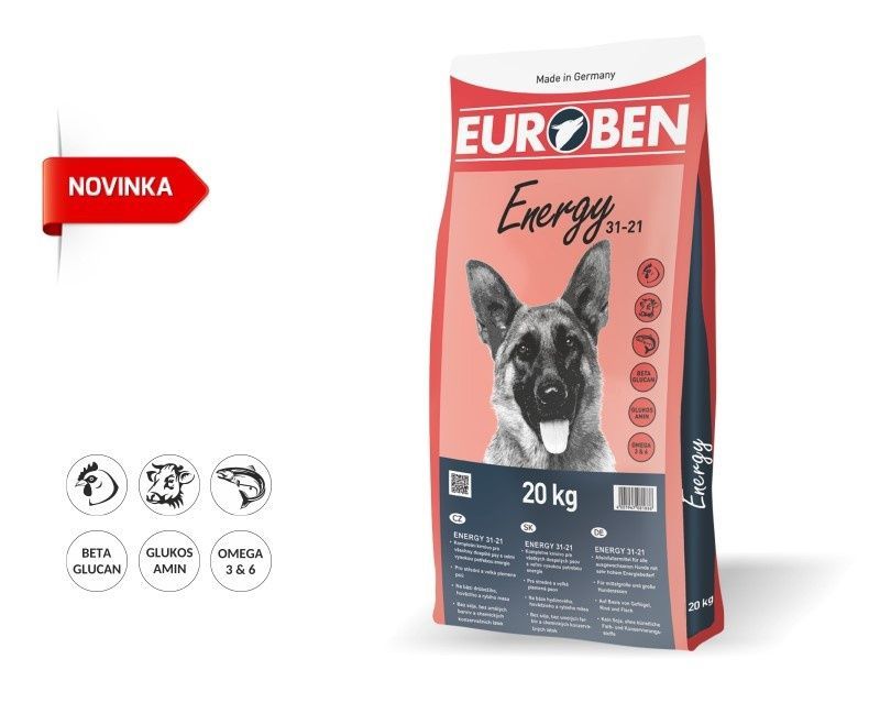 EUROBEN 31-21 Energy 20kg Happy Dog