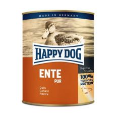 Happy Dog Ente Pur - kachní 6x800g 5+1 ZDARMA
