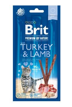 Brit Premium Cat by Nature Sticks Turkey&Lamb(3pcs) VAFO Carnilove Praha s.r.o.