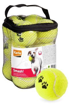 Hračka pes Tenisové míčky 12ks 6cm žlutá KAR Karlie GmbH