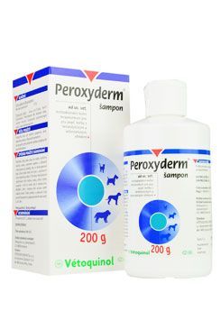 Peroxyderm šampon 200ml Vétoquinol