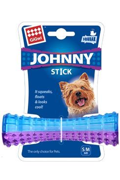 Hračka pes GiGwi Johnny Stick Small aport modro/purpur Tommi CZ s.r.o.