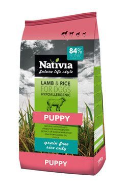 Nativia Dog Puppy Lamb&Rice 3kg Nativia s.r.o.