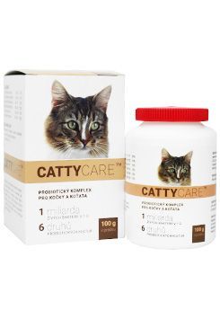 Catty Care Probiotika pro kočky a koťata plv 100g Harmonium International INC