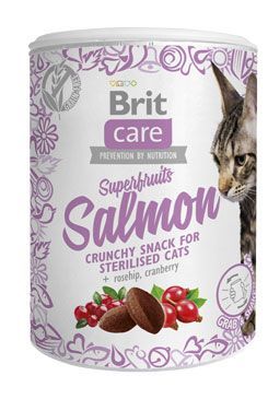 Brit Care Cat Snack Superfruits Salmon 100g VAFO Praha s.r.o.