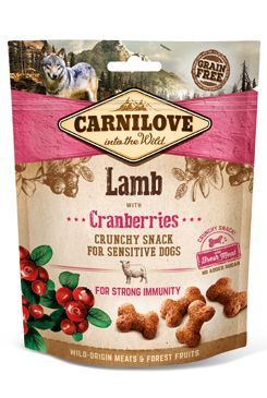 Carnilove Dog Crunchy Snack Lamb&Cranberries 200g VAFO Carnilove Praha s.r.o.