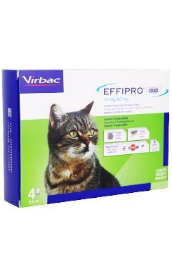 Effipro DUO Cat (1-6kg) 50/60 mg, 4x0,5ml VIRBAC