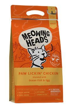 MEOWING HEADS Paw Lickin’ Chicken 1,5kg Pet Food (UK) Ltd