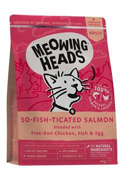 MEOWING HEADS So-fish-ticated Salmon 4kg Pet Food (UK) Ltd