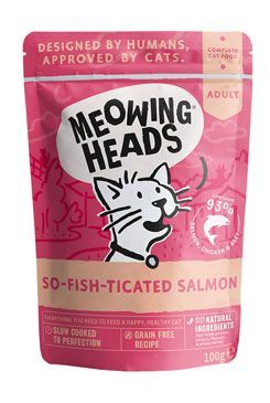 MEOWING HEADS So-fish-ticated Salmon kapsička 100g Pet Food (UK) Ltd - WET