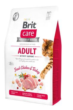 Brit Care Cat GF Adult Activity Support 2kg VAFO Brit Care Cat NEW Praha s.r.o.