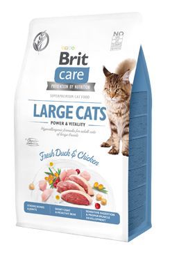Brit Care Cat GF Large cats Power&Vitality 0,4kg VAFO Brit Care Cat NEW Praha s.r.o.