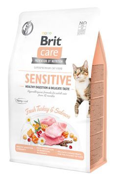 Brit Care Cat GF Sensit. Heal.Digest&Delic.Taste 0,4kg VAFO Brit Care Cat NEW Praha s.r.o.