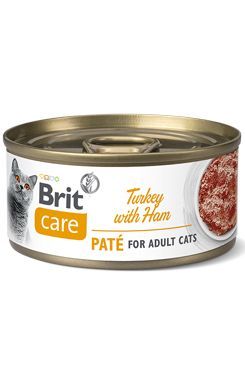 Brit Care Cat konz Paté Turkey&Ham 70g VAFO Praha s.r.o.