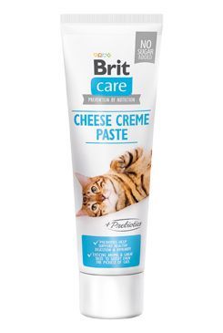 Brit Care Cat Paste Cheese Creme With Prebiotics 100g VAFO Carnilove Praha s.r.o.