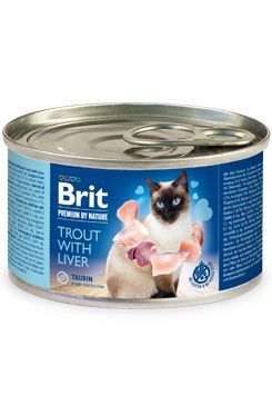 Brit Premium Cat by Nature konz Trout&Liver 200g VAFO Carnilove Praha s.r.o.