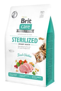 Brit Care Cat GF Sterilized Urinary Health 0,4kg VAFO Brit Care Cat NEW Praha s.r.o.