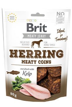 Brit Jerky Herring Meaty Coins 80g VAFO Carnilove Praha s.r.o.