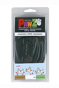 Botička ochranná Pawz kaučuk XL černá 12ks Pawz Dog Boots LLC