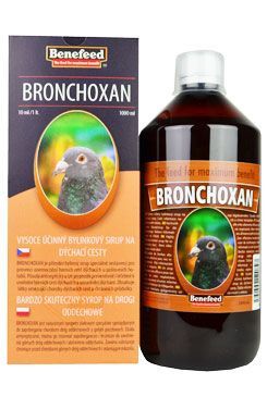 Bronchoxan pro holuby bylinný sirup 1l Aquamid s.r.o.