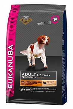 Eukanuba Dog Adult Small&Medium Lamb&Rice 12kg Eukanuba komerční, Iams