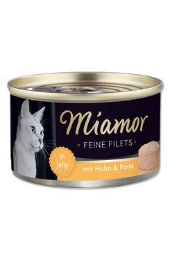 Miamor Cat Filet konzerva kuře+těstoviny v želé 100g Finnern