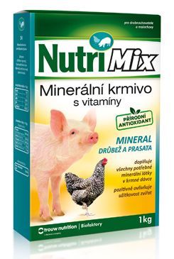 NutriMix pro prasata a drůbež Mineral 1kg Trouw Nutrition Biofaktory