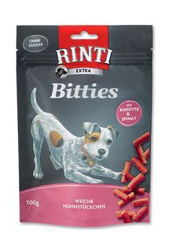 Rinti Dog Extra Mini-Bits pochoutka mrkev+špenát 100g Finnern