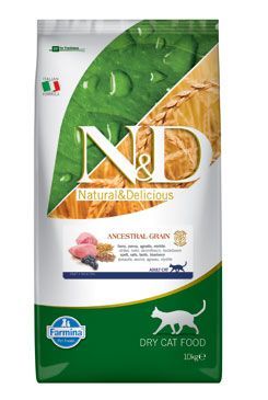 N&D LG CAT Adult Lamb & Blueberry 10kg Farmina Pet Foods - N&D