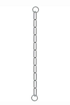 Obojek kovový stahovák dlouhá oka 1-řadý 55cm Tommi CZ s.r.o.