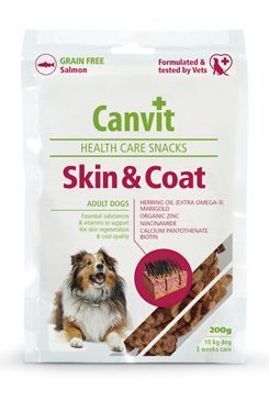 Canvit Snacks Skin & Coat 200g Canvit Snacks NEW