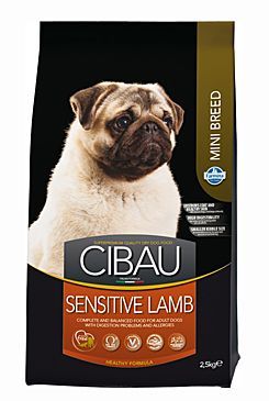 CIBAU Adult Sensitive Lamb&Rice Mini 2,5kg Farmina Pet Foods - Cibau