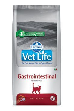 Vet Life Natural CAT Gastro-Intestinal 2kg Farmina Pet Foods - Vet Life