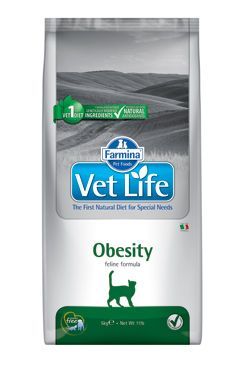 Vet Life Natural CAT Obesity 10kg Farmina Pet Foods - Vet Life