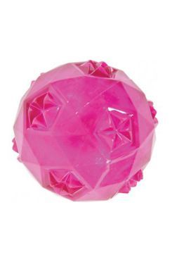 Hračka pes míček TPR POP BALL 6cm růžová Zolux Zolux S.A.S.