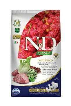 N&D Quinoa DOG Digestion Lamb & Fennel 2,5kg Farmina Pet Foods - N&D