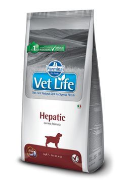 Vet Life Natural DOG Hepatic 12kg Farmina Pet Foods - Vet Life