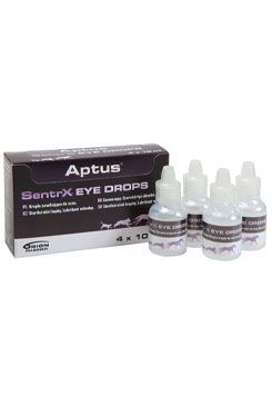 Aptus Sentrx Eye Drops 4 x 10ml ORION Pharma Animal Health