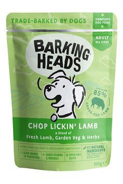 BARKING HEADS Chop Lickin’ Lamb kapsička 300g Pet Food (UK) Ltd - WET