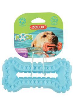 Hračka pes BONE MOOS TPR 16cm modrá Zolux Zolux S.A.S.