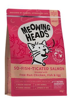 MEOWING HEADS So-fish-ticated Salmon 450g Pet Food (UK) Ltd