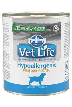 Vet Life Natural Dog konz. Hypoaller Fish&Potato 300g Farmina Pet Foods - Vet Life