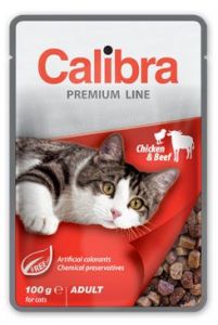 Calibra Cat kapsa Premium Adult Chicken & Beef 100g NOVIKO AH - Calibra Vlhké krmivo