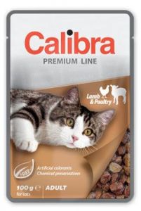 Calibra Cat kapsa Premium Adult Lamb & Poultry 100g NOVIKO AH - Calibra Vlhké krmivo