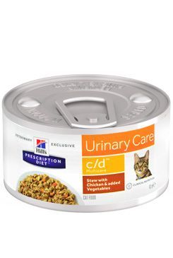 Hill's Fel. PD C/D konz. MultiCare Chicken stew 82g Hill´s Pet Nutrition